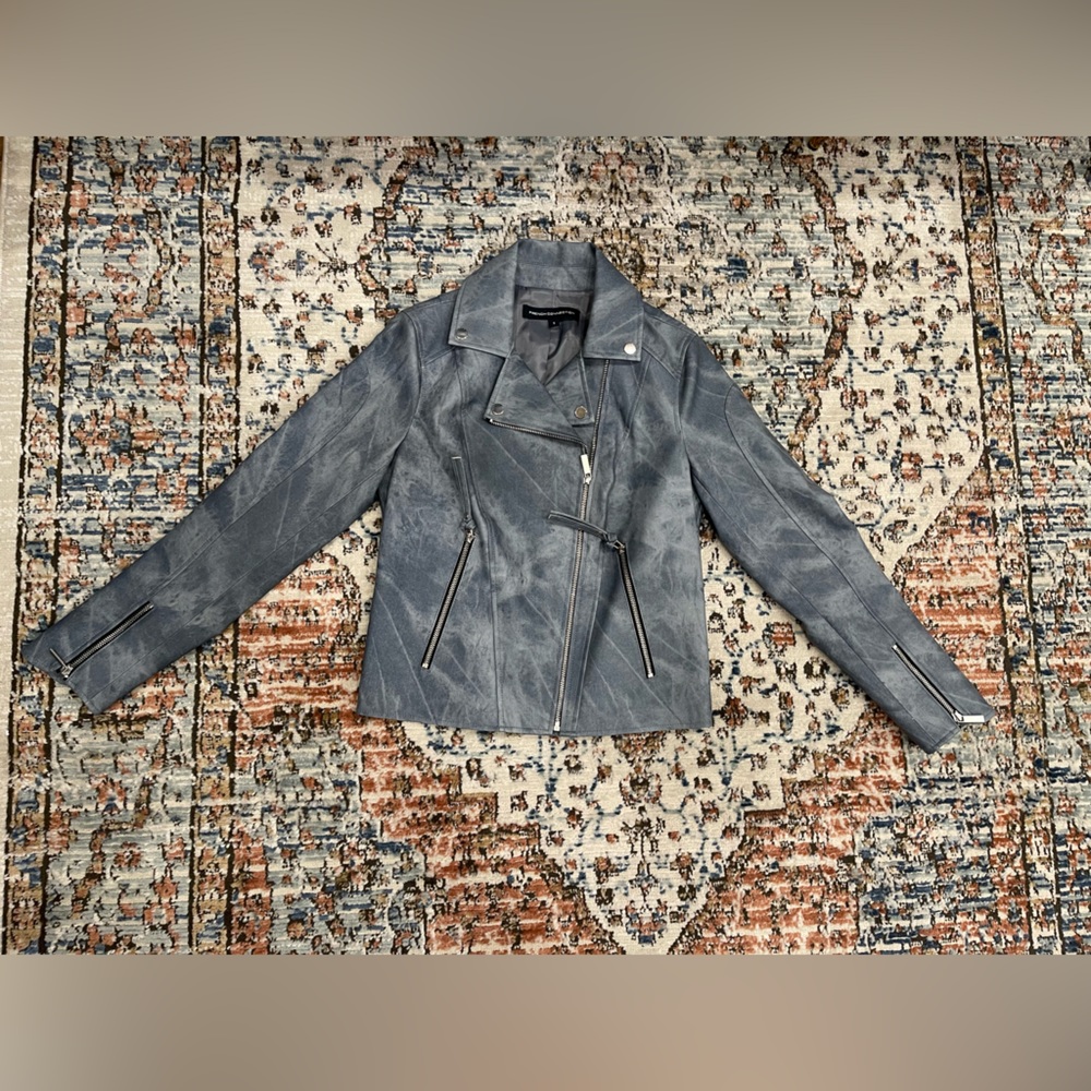 French Connection faux leather jacket